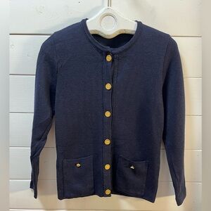LE SEZTIK – NAVY BLUE CARDIGAN – SIZE S